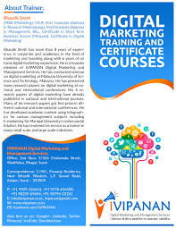 Digital marketing training course fee. Digitalmarketing Certificate Courses And Training Call Us On 09909436643 Or Visit Www Ivipanan Digital Marketing Training Business Courses Digital Marketing