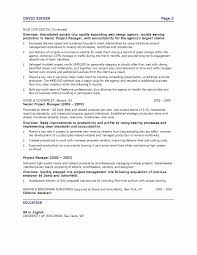 project manager cv template construction project