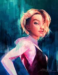 After all, let's not forget what this movie is called! Gwen Stacy Into The Spider Verse Marvel Comics And Spiderman Image 7048389 On Favim Com
