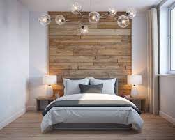 bedroom 80 timber feature wall ideas