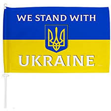 2 Pack Ukraine Flags 3ftx5ft Ukrainian