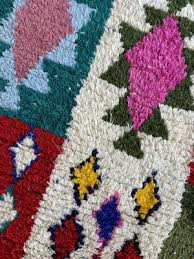 moroccan boucherouite berber rug 1980s