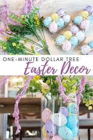 Easy One Minute Dollar Tree Easter
