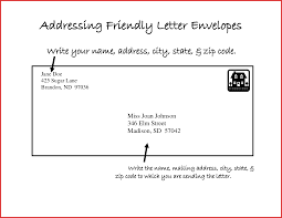 Address On Letter Format Scrumps