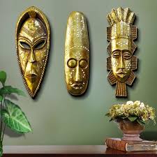 40 African Masks Wall Decoration Ideas