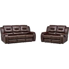 double reclining loveseat and sofa set