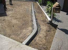 Concrete Garden Edging