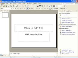 The Powerpoint Interface