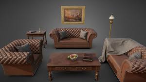 victorian sofa set royalty free