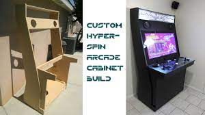custom hyperspin arcade cabinet updated