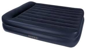 intex raised queen size airbed with