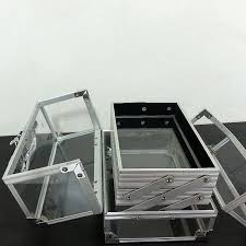sold clear makeup box 21 x 14 5 x
