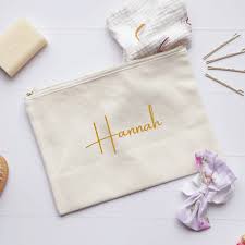 personalised makeup bags bowring