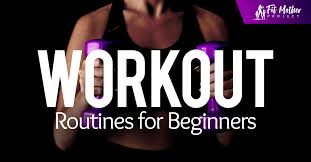 workout routines for beginners the