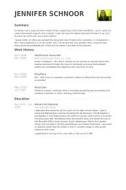 Warehouseassociateresume Example Warehouse Associate Resume
