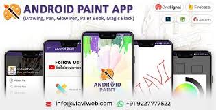 Android Paint App Drawing Pen Glow