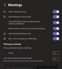 zoom meetings into microsoft teams rooms