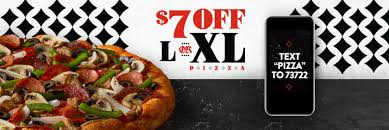 7 off l or xl pizza round table pizza