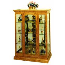 Small Mission Curio Cabinet From