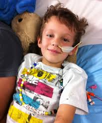 BRAVE FACE: Six-year-old Northlander Darcy Wilson, who is suffering from neuroblastoma, is one of the many children to benefit from the Whangarei to ... - 7285863