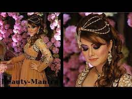 wedding makeup arabic look with