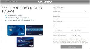 You can also apply for a joint credit card or ask to become an authorized user on someone else's card. Chase Pre Qualify Credit Card Plus Chase Prequalification Page In 2021