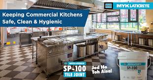 commercial kitchens with myk laticrete