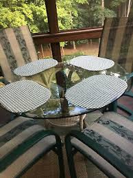 Round Glass Table Top 48 034 Beveled