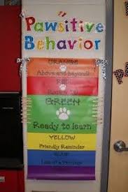 First Grade Pawsitive Behavior Chart Classroom Discipline