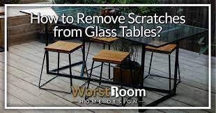 Remove Scratches From Glass Tables