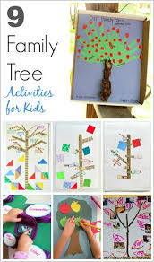 9 Family Tree Activities For Kids Preschool Family Family