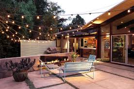 Lighting For An Outdoor Living Space