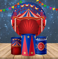 The invitations for this circus theme party might be my very favorite part. Circus Backdrop Circle Carnival Theme Backdrop For Kids Birthday Party Ubackdrop
