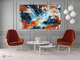 Extra Large Abstract Panoramic Wall Art