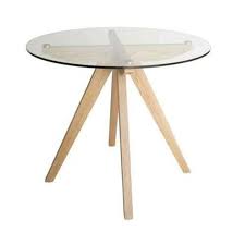 amelia collection round glass dining