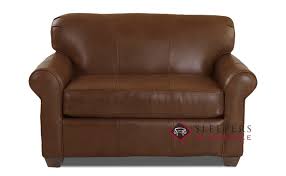 savvy calgary leather sleeper sofa in