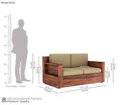 marriott wooden sofa set in 3 1 1