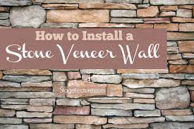 to install interior stone veneer