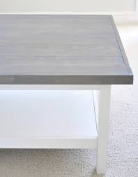Weathered Gray Coffee Table