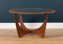 Teak And Glass Fresco Coffee Table From