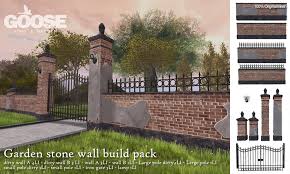 Goose Garden Stone Wall Build Pack