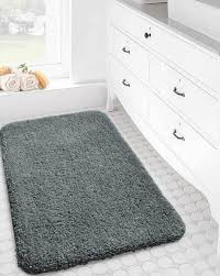 grey bath mats for home kitchen