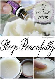 homemade bedtime lotion