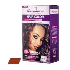 Dreamron Hair Colour Pack Permanent 7 44 Intents Copper Medium Blond