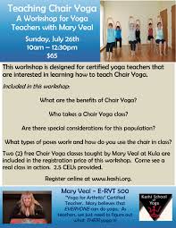 chair yoga teacher training vero beach
