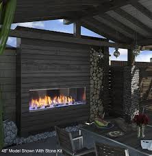 Lanai Outdoor Gas Fireplace Fine S Gas