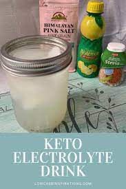 diy keto electrolyte drink recipe
