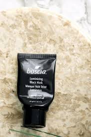 apply boscia luminizing black mask