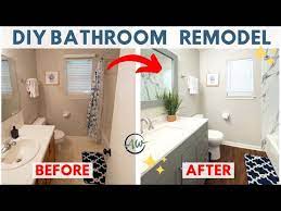 Diy Bathroom Renovation In 5 Days How