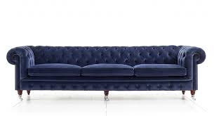 handmade blue velvet sofas distinctive